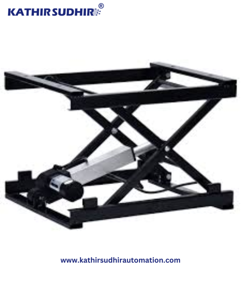 Scissor Lift with Electric Linear Actuator