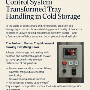 How a Timer-Based Control System Transformed Tray Handling in Cold Storage