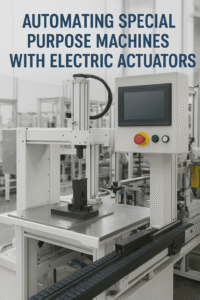 Automating Special Purpose Machines with Electric Actuators