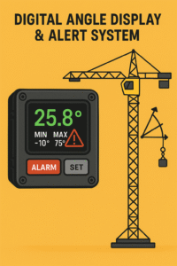 Digital Angle Display & Alert System for Lifting Cranes
