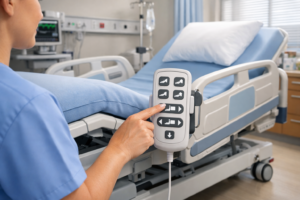 Recovery bed remote control