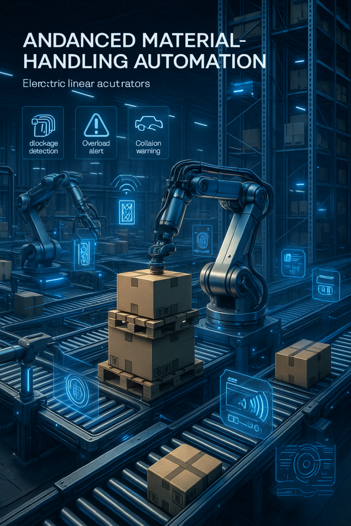 Material Handling Using Electric Linear Actuators