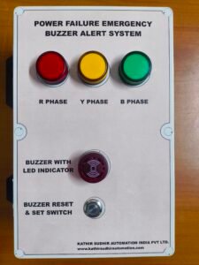 Power Failure Emergency Buzzer Alert System