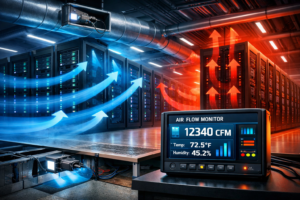 Air flow monitor & Control System in Data centers