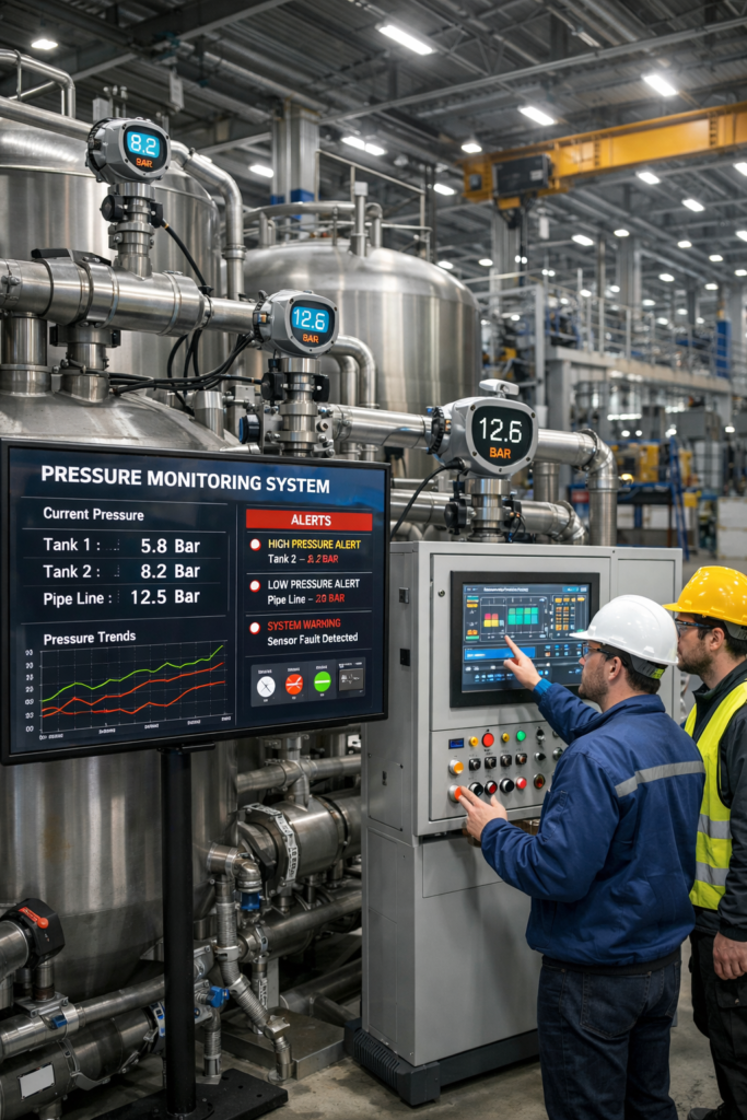 How Innovative Pressure Monitor Control System Used in the Manufacturing
