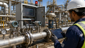 pressure monitor and alert system in Gas industry