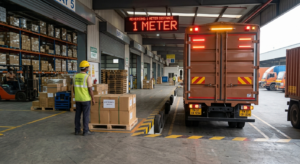 LOADING DOCK ALIGNMENT INDICATION SYSTEM