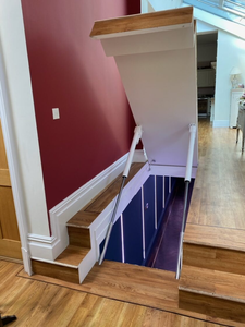 Automatic Cellar and Trapdoors Using Electric Linear Actuator