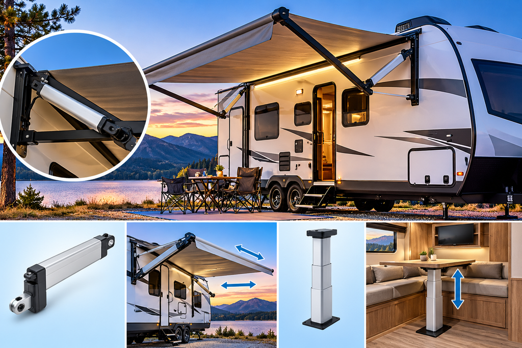 Automated RV Awning and Lift Showcase